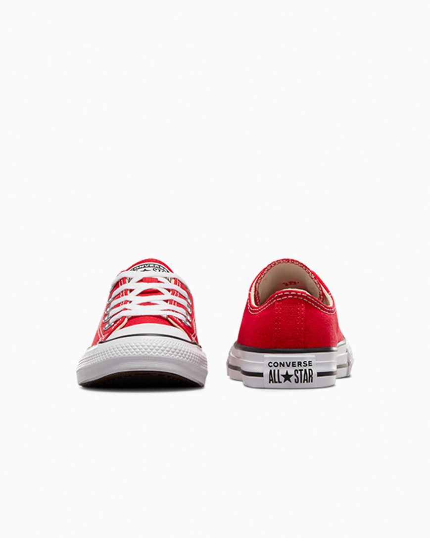 Girls' Converse Chuck Taylor All Star Classic Low Top Shoes Red | AU 3C416S